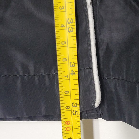 Marie Claire Boutiques Women's Black Button Up Polyester Trench Coat Jacket M - Picture 9 of 11